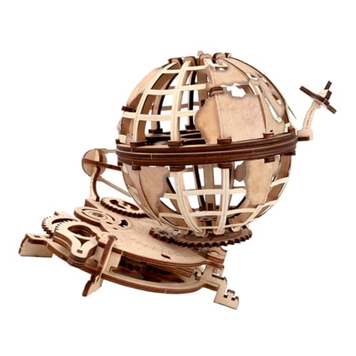 Milisten 1Satz Desktop Weltkugel Selbstmontage Holzspielzeug Beige Kreatives Deko Element Für Hand Auge Koordination Und Intellektuellen Entwicklung Milisten 1Satz Desktop Weltkugel Selbstmontage Holzspielzeug Beige Kreatives Deko Element Für Hand Auge Koordination Und Intellektuellen Entwicklung von Milisten