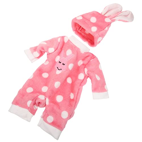 Milisten 1Satz Doll Pyjamas Für Puppen Wiederverwendbare Puppenkleidung Im Süßen Design Hasenmotiv Für Kreatives Und Verkleiden Von Puppen von Milisten