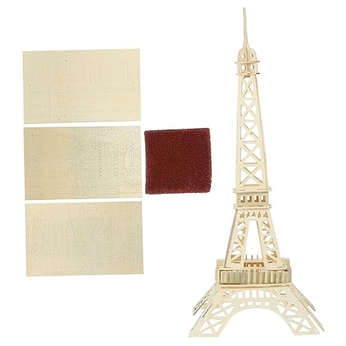 Milisten 1Satz Eiffelturm Holzpuzzle DIY für Kreatives Turmpuzzle Geduld und Konzentration Perfektes für Bastelfans und Familienaktivitäten Milisten 1Satz Eiffelturm Holzpuzzle DIY für Kreatives Turmpuzzle Geduld und Konzentration Perfektes für Bastelfans und Familienaktivitäten von Milisten