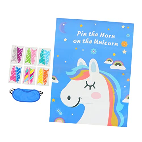 Milisten 1Satz Einhorn Partyspiel Spaßiges Einhorn zum Aufkleben für Kindergeburtstage Einzigartiges Einhorn Themen Partyspiel mit Flexiblen Materialien für Unvergesslichen Milisten 1Satz Einhorn Partyspiel Spaßiges Einhorn zum Aufkleben für Kindergeburtstage Einzigartiges Einhorn Themen Partyspiel mit Flexiblen Materialien für Unvergesslichen von Milisten