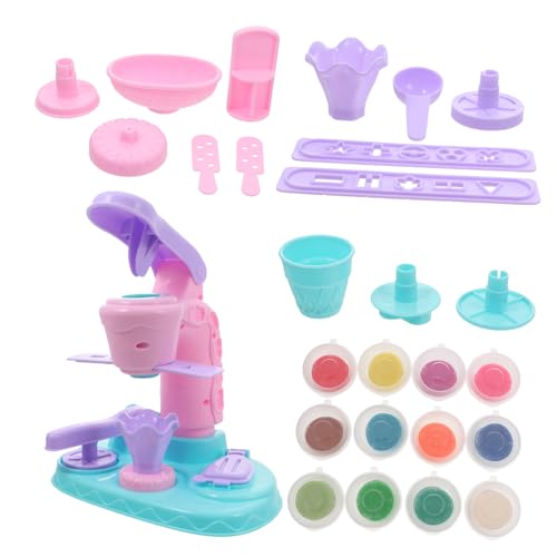 Milisten 1Satz Eiscreme Spielzeugset Für Imitation Zur Herstellung Von Buntem Für Rollenspiele Und Kreative Spielstunden Fördert Fantasie Und Geschicklichkeit Milisten 1Satz Eiscreme Spielzeugset Für Imitation Zur Herstellung Von Buntem Für Rollenspiele Und Kreative Spielstunden Fördert Fantasie Und Geschicklichkeit von Milisten