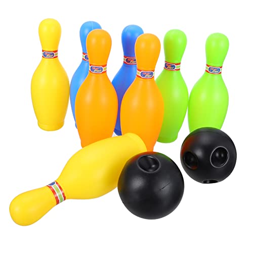Milisten 1Satz Eltern Junge Mädchen Bowling Für Drinnen Und Draußen Teiliges Für Junge Mädchen Und Kleinkinder Fördert Sportliche Fähigkeiten Und Kreatives Mit Bunten Kegeln Milisten 1Satz Eltern Junge Mädchen Bowling Für Drinnen Und Draußen Teiliges Für Junge Mädchen Und Kleinkinder Fördert Sportliche Fähigkeiten Und Kreatives Mit Bunten Kegeln von Milisten