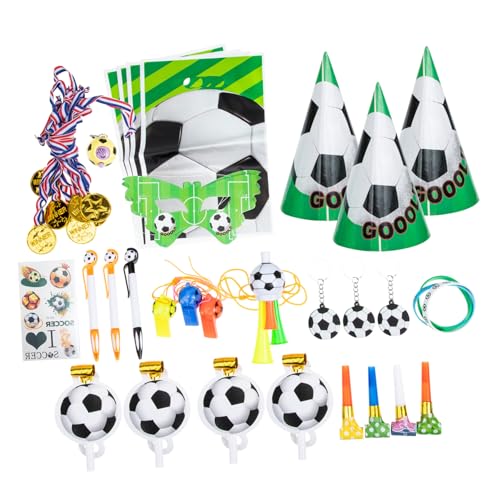 Milisten 1Satz Fußball Requisiten Teiliges DIY für Fußballspiele Party Zubehör für Fans Farbenfrohe Fußball Accessoires für Unvergessliche Feierlichkeiten Milisten 1Satz Fußball Requisiten Teiliges DIY für Fußballspiele Party Zubehör für Fans Farbenfrohe Fußball Accessoires für Unvergessliche Feierlichkeiten von Milisten