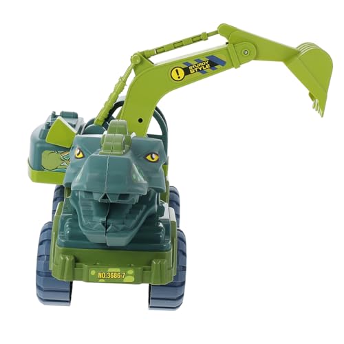 Milisten 1Satz Großes Dinosaurier Pull Back Auto Bagger Mit Rückziehmotor Für Dinosaurier Modellspielzeug Schiebespielzeug Für Jungen Und Jahre Und Älter von Milisten