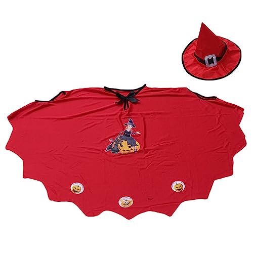 Milisten 1Satz Halloween Kostüm Für Umhang Und Hut Cosplay Und Partys Für Bequemes Und Sicheres Material von Milisten