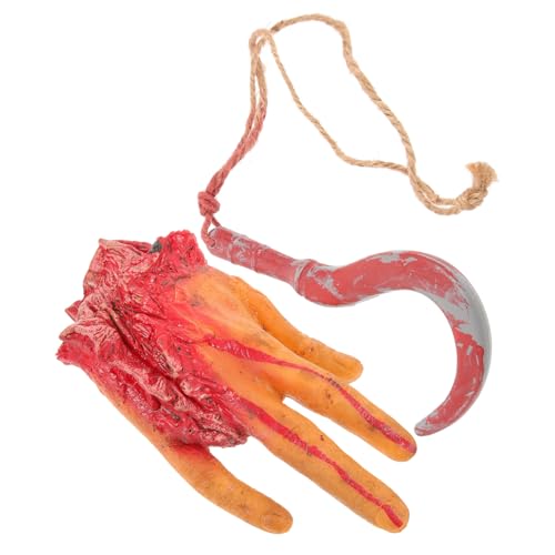 Milisten 1Satz Halloween Realistische Gebrochene Hand Dekoration Gruselige Requisite Für Halloween Partys Für Spukhäuser Bars Und Garten Dekorationen Mit Realistischer von Milisten