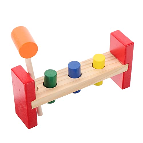 Milisten 1Satz Hammerspielzeug für Kleinkinder Pädagogisches Holzspielzeug Hand Augen Koordination Lackiert Sicher und Burrfrei für Jahren Milisten 1Satz Hammerspielzeug für Kleinkinder Pädagogisches Holzspielzeug Hand Augen Koordination Lackiert Sicher und Burrfrei für Jahren von Milisten