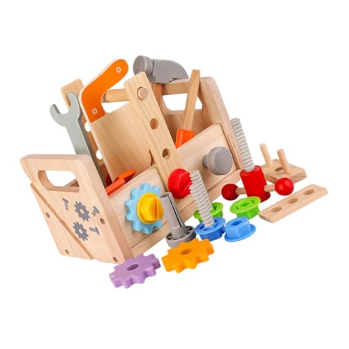 Milisten 1Satz Handgehaltener Werkzeugkasten für Pädagogischem Konstruktionsspielzeug Kleinkinder zur Praktischer Fähigkeiten und Kreativen Milisten 1Satz Handgehaltener Werkzeugkasten für Pädagogischem Konstruktionsspielzeug Kleinkinder zur Praktischer Fähigkeiten und Kreativen von Milisten