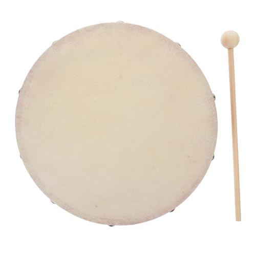 Milisten 1Satz Handtrommel für Percussion Instrument mit Trommelstöcken Langlebig und Leicht für Partys Musikunterricht und Kreative Fördert Musikalische von Milisten