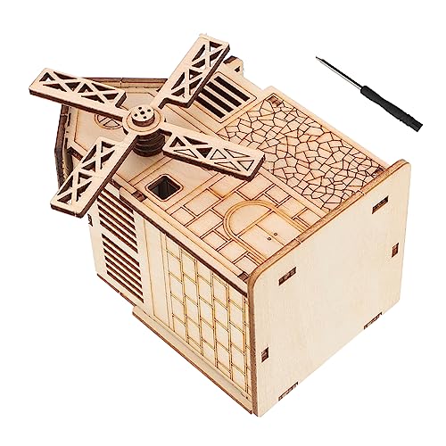 Milisten 1Satz Hölzerne Musikbox DIY Puzzle mit Motor für Erwachsene Pädagogisches Holzspielzeug zur Entwicklung von Geburtstagsgeschenk für Kreative Bastler Milisten 1Satz Hölzerne Musikbox DIY Puzzle mit Motor für Erwachsene Pädagogisches Holzspielzeug zur Entwicklung von Geburtstagsgeschenk für Kreative Bastler von Milisten