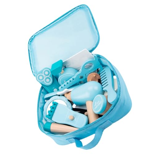 Milisten 1Satz Holz Friseurspielzeug für Interaktives Barber Playset für Rollenspiele Lernspielzeug Feinmotorik und Kreativität für Jungen Milisten 1Satz Holz Friseurspielzeug für Interaktives Barber Playset für Rollenspiele Lernspielzeug Feinmotorik und Kreativität für Jungen von Milisten
