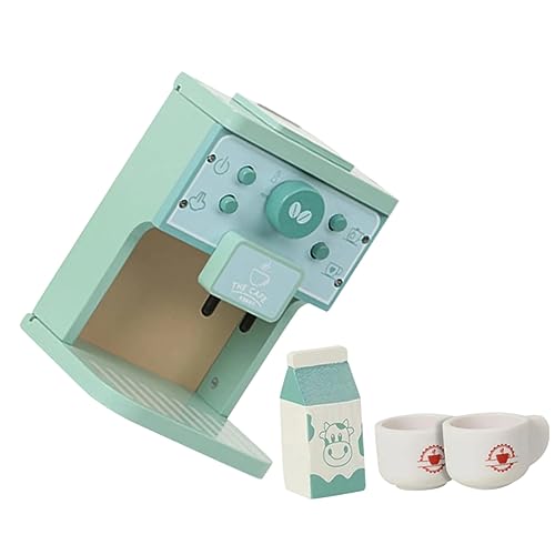 Milisten 1Satz Holz Kaffeemaschine Spielset Für Realistisches Küchenspielzeug Fördert Kognitive Und Soziale Fähigkeiten Sicher Und Langlebig Für Fantasievolles Und Dekoration Milisten 1Satz Holz Kaffeemaschine Spielset Für Realistisches Küchenspielzeug Fördert Kognitive Und Soziale Fähigkeiten Sicher Und Langlebig Für Fantasievolles Und Dekoration von Milisten