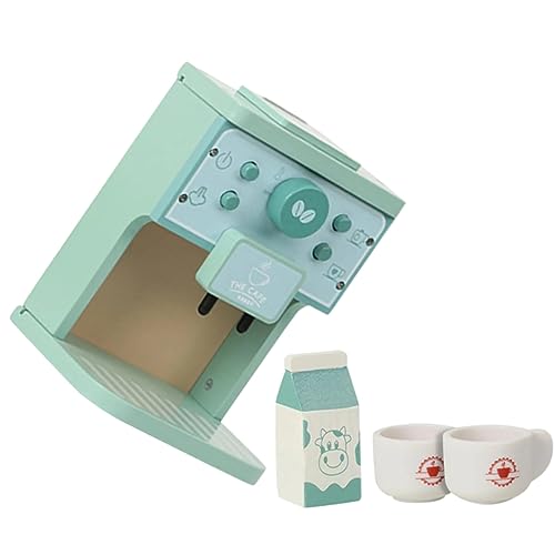 Milisten 1Satz Holz Kaffeemaschine Spielzeugset für Nachgemachtes Rollenspielzeug für Kleinkinder Fördert Kreative und Soziale Fähigkeiten Sichere und Langlebige Konstruktion Milisten 1Satz Holz Kaffeemaschine Spielzeugset für Nachgemachtes Rollenspielzeug für Kleinkinder Fördert Kreative und Soziale Fähigkeiten Sichere und Langlebige Konstruktion von Milisten
