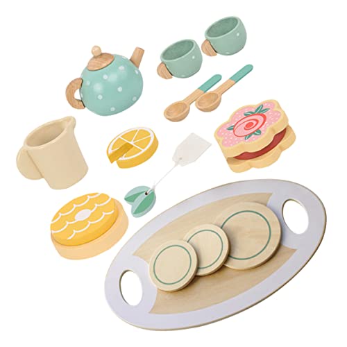 Milisten 1Satz Holz Tee Set Für Rollenspiel Nachmittags Teeparty Für Sicheres Fantasievolles Und Soziale Fähigkeiten Milisten 1Satz Holz Tee Set Für Rollenspiel Nachmittags Teeparty Für Sicheres Fantasievolles Und Soziale Fähigkeiten von Milisten
