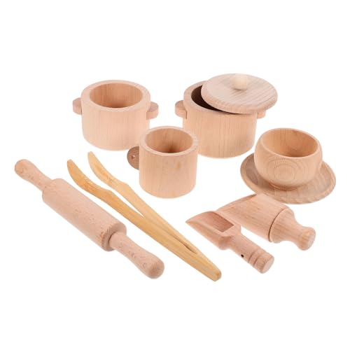 Milisten 1Satz Holz Teeservice Set Für Kreatives Rollenspielzeug Für Kleinkinder Sicheres Und Langlebiges Nachmittagstee Für Interaktive Eltern Junge Mädchen Aktivitäten Milisten 1Satz Holz Teeservice Set Für Kreatives Rollenspielzeug Für Kleinkinder Sicheres Und Langlebiges Nachmittagstee Für Interaktive Eltern Junge Mädchen Aktivitäten von Milisten