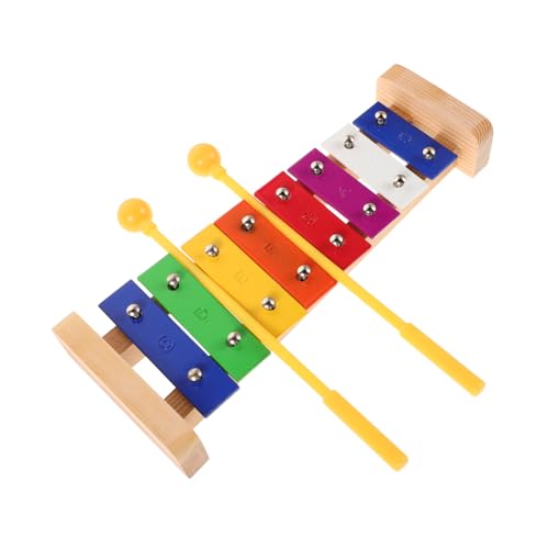 Milisten 1Satz Holz Xylophon für Noten Percussion Musikinstrument Kognitiven Entwicklung Vorschulkinder und Musikunterricht von Milisten