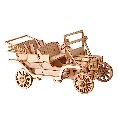 Milisten 1Satz Holzautomodell Puzzle für Jungen DIY Hölzernes Handgemachtes Modell Kreatives Lernspielzeug zur Verbesserung der Hand Auge Koordination und Intellektuellen Milisten 1Satz Holzautomodell Puzzle für Jungen DIY Hölzernes Handgemachtes Modell Kreatives Lernspielzeug zur Verbesserung der Hand Auge Koordination und Intellektuellen von Milisten