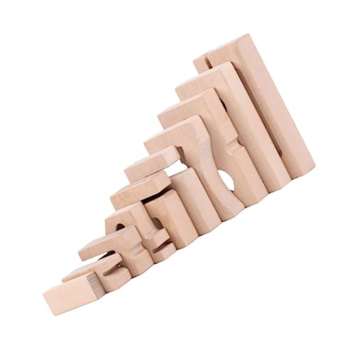 Milisten 1Satz Holzbausteine Set Stapelbare Balanciersteine Aus Hochwertigem Holz Für Lernspielzeug Kreativität Und Motorischen Fähigkeiten Für Vorschule Milisten 1Satz Holzbausteine Set Stapelbare Balanciersteine Aus Hochwertigem Holz Für Lernspielzeug Kreativität Und Motorischen Fähigkeiten Für Vorschule von Milisten
