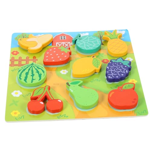 Milisten 1Satz Holzpuzzle für Kleinkinder Lernspielzeug für Jungen und Fördert Kognitive Fähigkeiten Hand Auge Koordination und Kreativität für Vorschulkinder Milisten 1Satz Holzpuzzle für Kleinkinder Lernspielzeug für Jungen und Fördert Kognitive Fähigkeiten Hand Auge Koordination und Kreativität für Vorschulkinder von Milisten