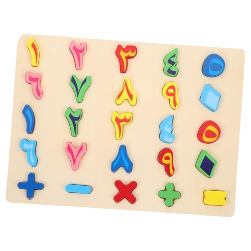 Milisten 1Satz Holzpuzzle mit Arabischen Zahlen Lernspielzeug für Pädagogisches Praktischen Fähigkeiten und Logischen Denkens Geeignet für Vorschulkinder Milisten 1Satz Holzpuzzle mit Arabischen Zahlen Lernspielzeug für Pädagogisches Praktischen Fähigkeiten und Logischen Denkens Geeignet für Vorschulkinder von Milisten