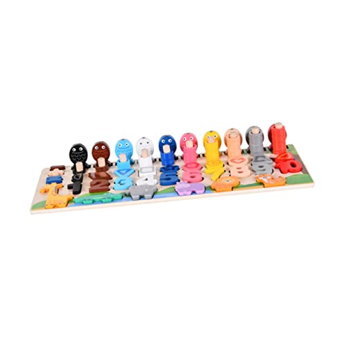 Milisten 1Satz Holzpuzzlespielzeug Tier Matching Für Pädagogisches Holzspielzeug Hand Augen Koordination Und Kreativität Sicher Und Langlebig Milisten 1Satz Holzpuzzlespielzeug Tier Matching Für Pädagogisches Holzspielzeug Hand Augen Koordination Und Kreativität Sicher Und Langlebig von Milisten