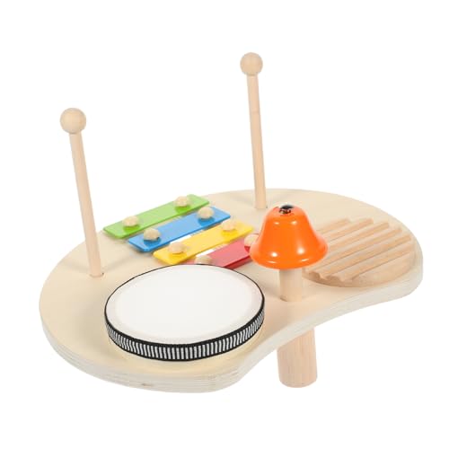 Milisten 1Satz Holzschlagzeug Und Xylophon Für Musikalisches Lernspielzeug Für Kleinkinder Rhythmusfähigkeiten Und Musikalität Und Spaß von Milisten