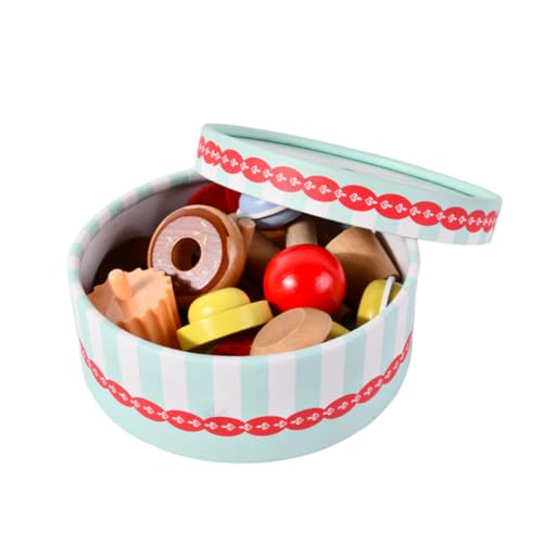 Milisten 1Satz Holzspielzeug Kuchenturm Für Doppelstöckiger Dessertspielzeug Turm Mit Donuts Und Süßigkeiten Rollenspiel Und Kreative Nachmittage Lernspielzeug Milisten 1Satz Holzspielzeug Kuchenturm Für Doppelstöckiger Dessertspielzeug Turm Mit Donuts Und Süßigkeiten Rollenspiel Und Kreative Nachmittage Lernspielzeug von Milisten