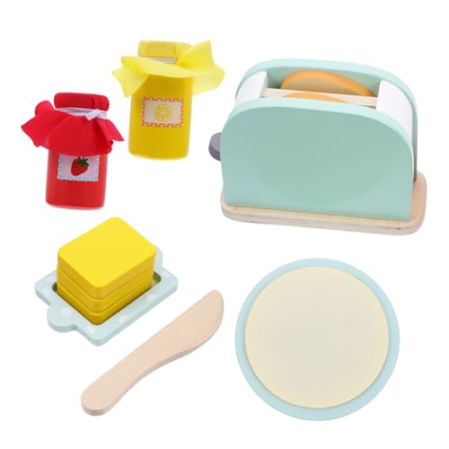 Milisten 1Satz Holzspielzeug für Brotbackautomat und Toaster für Rollenspiele Sicheres und Langlebiges Küchen für Geburtstagsgeschenke und Lernspiele für Kreative Spielstunden Milisten 1Satz Holzspielzeug für Brotbackautomat und Toaster für Rollenspiele Sicheres und Langlebiges Küchen für Geburtstagsgeschenke und Lernspiele für Kreative Spielstunden von Milisten