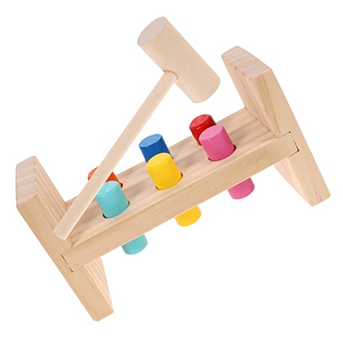 Milisten 1Satz Holzspielzeug für Kognitive Nagelspiel Station Hand Auge Koordination und Reaktionsfähigkeit mit Uhr für Interaktives und Lernen Milisten 1Satz Holzspielzeug für Kognitive Nagelspiel Station Hand Auge Koordination und Reaktionsfähigkeit mit Uhr für Interaktives und Lernen von Milisten