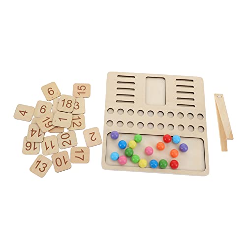 Milisten 1Satz Holzspielzeug und Lernspielzeug für Pädagogisches Hand Augen Koordination Farben und Kleine für Kreatives Lernen Milisten 1Satz Holzspielzeug und Lernspielzeug für Pädagogisches Hand Augen Koordination Farben und Kleine für Kreatives Lernen von Milisten