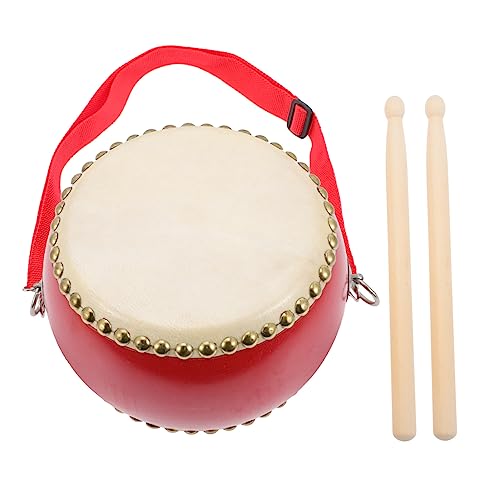 Milisten 1Satz Holztrommelspielzeug für Pädagogisches Percussion Instrument aus Rindsleder Musikspielzeug Musikalischen Fähigkeiten und Motorischen Fertigkeiten Milisten 1Satz Holztrommelspielzeug für Pädagogisches Percussion Instrument aus Rindsleder Musikspielzeug Musikalischen Fähigkeiten und Motorischen Fertigkeiten von Milisten