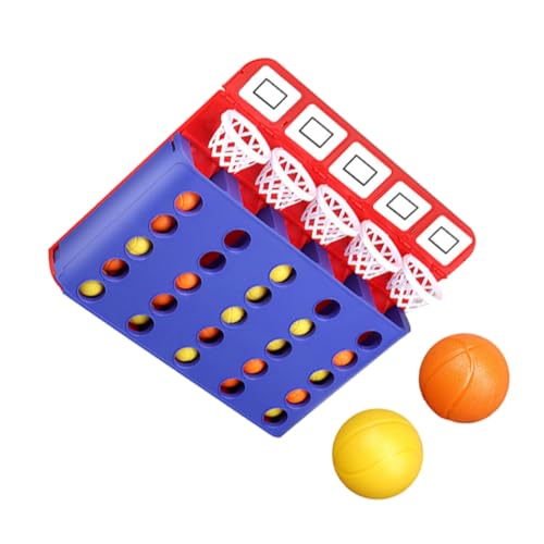 Milisten Basketball Spielzeug für Kinder Indoor Basketball Satz Interaktives Ballspielzeug für Jungen und Mädchen Fördert Hand Auge Koordination und Teamspiel von Milisten