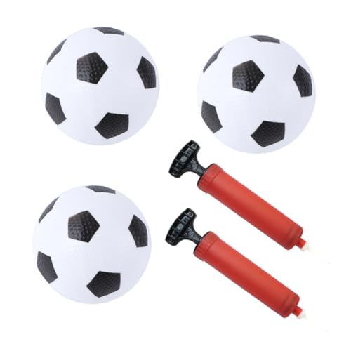 Milisten 1Satz Kinderfussballset Teiliges Fußballspielzeug für Drinnen und Draußen Weiße Bälle Rote Pumpen Perfektes Babyspielzeug für Jungen und Fördert Milisten 1Satz Kinderfussballset Teiliges Fußballspielzeug für Drinnen und Draußen Weiße Bälle Rote Pumpen Perfektes Babyspielzeug für Jungen und Fördert von Milisten