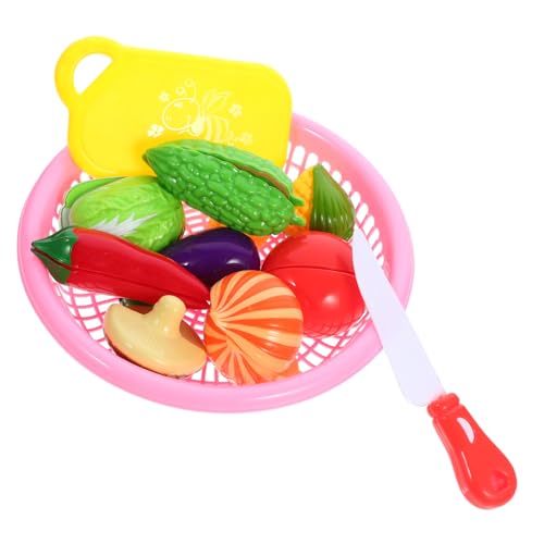 Milisten 1Satz Kinderspielzeug Teiliges Küchenspielzeug mit Gemüse und Schneidefunktionen Rollenspielzeug für Kreative Geburtstagsgeschenke und Lernzwecke Milisten 1Satz Kinderspielzeug Teiliges Küchenspielzeug mit Gemüse und Schneidefunktionen Rollenspielzeug für Kreative Geburtstagsgeschenke und Lernzwecke von Milisten