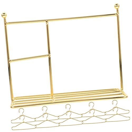 Milisten 1Satz Kleiderbügel Goldfarbener Kleiderbügel Mini Kleiderbügel Für Puppenhaus Dekoration Für Micro Landschaften Und Puppenmöbel Milisten 1Satz Kleiderbügel Goldfarbener Kleiderbügel Mini Kleiderbügel Für Puppenhaus Dekoration Für Micro Landschaften Und Puppenmöbel von Milisten