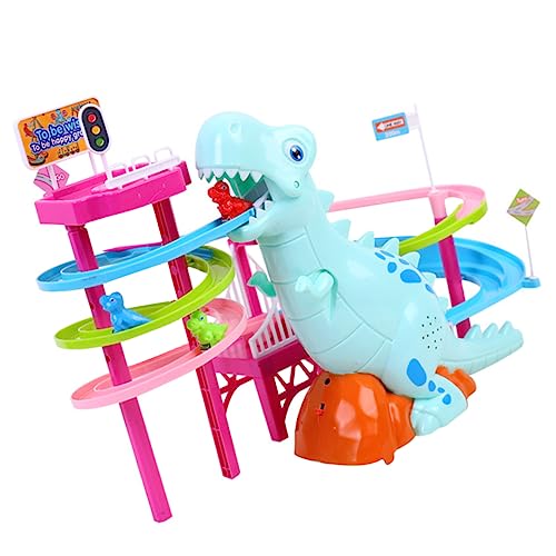Milisten 1Satz Kleines Dinosaurier Kletterspielzeug Mit Musik Treppenspielzeug Für Kreativität Und Fantasie Sicherer Und Langlebig von Milisten