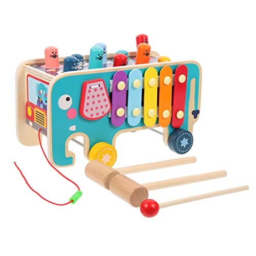 Milisten 1Satz Klopfspielzeug für Holz Hämmern und Hämmerung Hand Auge Koordination Musikspielzeug für Frühe Bildung und Spielerische Interaktion Milisten 1Satz Klopfspielzeug für Holz Hämmern und Hämmerung Hand Auge Koordination Musikspielzeug für Frühe Bildung und Spielerische Interaktion von Milisten