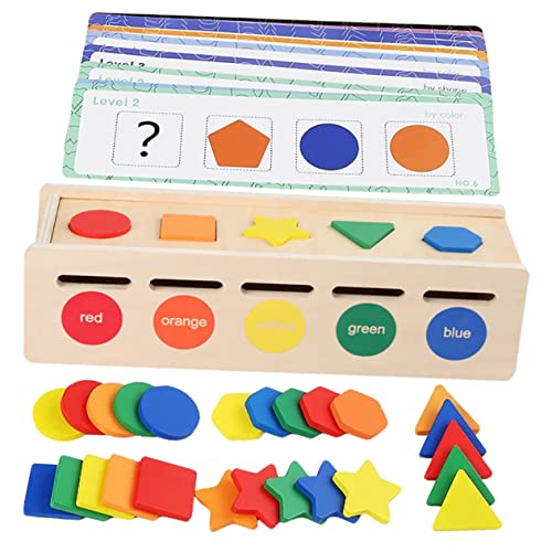 Milisten Farbenfrohe Holzspielzeuge Zur Form Farbzuordnung Entwicklungsspielzeug Für Kleinkinder Feinmotorik Und Kognitiven Fähigkeiten Montessori-lernspielzeug Ab Jahr Milisten Farbenfrohe Holzspielzeuge Zur Form Farbzuordnung Entwicklungsspielzeug Für Kleinkinder Feinmotorik Und Kognitiven Fähigkeiten Montessori-lernspielzeug Ab Jahr von Milisten