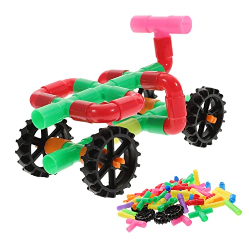 Milisten 1satz Bausatz Aus Röhren Für Junge Mädchen Teiliges Set Mit Interaktiven Bausteinen Fördert Kreativität Und Motorische Fähigkeiten Für Indoor Und Outdoor-spielgelegenheiten von Milisten