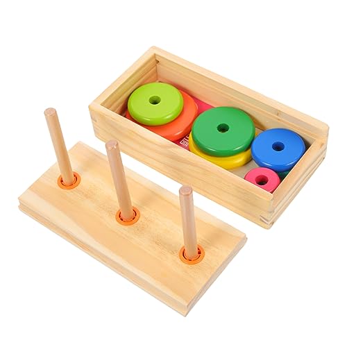 Milisten 1Satz Kreisstapelspielzeug für Kleinkinder Pädagogisches Stapelspiel Feinmotorik Kognitiven Fähigkeiten und Farbverständnis Teiliges für Kreatives Milisten 1Satz Kreisstapelspielzeug für Kleinkinder Pädagogisches Stapelspiel Feinmotorik Kognitiven Fähigkeiten und Farbverständnis Teiliges für Kreatives von Milisten
