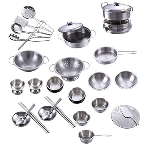 Milisten 1Satz Küchen Spielset Teiliges Küchenspielzeug Für Jungen Und Kochgeschirr Langlebig Und Kreativ Für Rollenspiele Und Mini Dekoration Milisten 1Satz Küchen Spielset Teiliges Küchenspielzeug Für Jungen Und Kochgeschirr Langlebig Und Kreativ Für Rollenspiele Und Mini Dekoration von Milisten