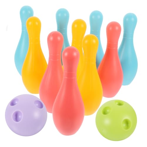 Milisten 1Satz Kunststoff Bowling Für Pins Und Bällen Indoor Bowlingspiele Für Interaktive Familienaktivitäten Langlebig Und Sicher Für Stundenlangen Spaß Milisten 1Satz Kunststoff Bowling Für Pins Und Bällen Indoor Bowlingspiele Für Interaktive Familienaktivitäten Langlebig Und Sicher Für Stundenlangen Spaß von Milisten