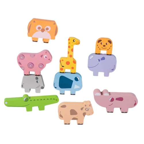 Milisten 1Satz Lernspielzeug Für Cartoon Stapelspielzeug Aus Holz Tierbau Für Kleinkinder Fördert Feinmotorik Und Kommunikation Für Frühe Bildung Milisten 1Satz Lernspielzeug Für Cartoon Stapelspielzeug Aus Holz Tierbau Für Kleinkinder Fördert Feinmotorik Und Kommunikation Für Frühe Bildung von Milisten