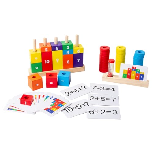 Milisten 1Satz Lernspielzeug Für Mathematik Holzbausteine Für Frühkindliche Bildung Und Montessori Mathe Fähigkeiten Milisten 1Satz Lernspielzeug Für Mathematik Holzbausteine Für Frühkindliche Bildung Und Montessori Mathe Fähigkeiten von Milisten