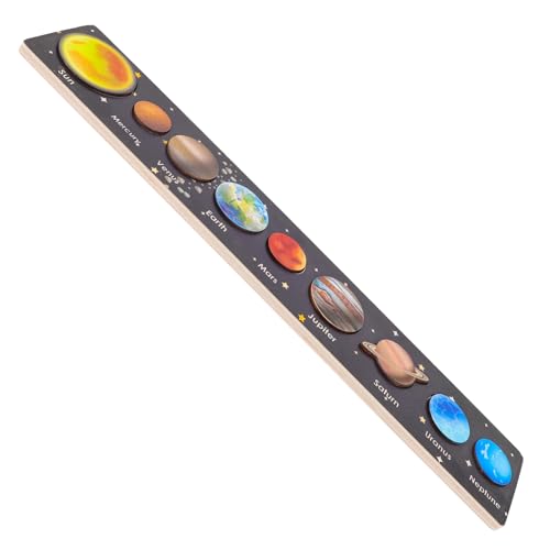 Milisten 1Satz Lernspielzeug Puzzle Planeten Matching für Frühe Bildung Fördert und Kreativität Geeignet für Jungen und Mädchen von Milisten