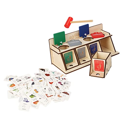 Milisten 1Satz Lernspielzeug Zum Müllsortieren Für DIY Holzspielzeug Zur Mülltrennung Pädagogisches Für Kreative Früherziehung Umweltbewusstsein Spielerisch Fördern Geschenkidee Milisten 1Satz Lernspielzeug Zum Müllsortieren Für DIY Holzspielzeug Zur Mülltrennung Pädagogisches Für Kreative Früherziehung Umweltbewusstsein Spielerisch Fördern Geschenkidee von Milisten