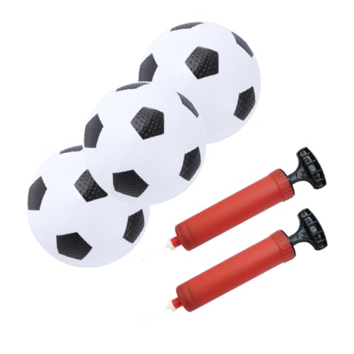 Milisten 1Satz Lustiges Fußballspielzeug Für Teiliges Fußballspielzeug Weiße Bälle Rote Pumpen Für Indoor Und Outdoor Perfektes Für Jungen Milisten 1Satz Lustiges Fußballspielzeug Für Teiliges Fußballspielzeug Weiße Bälle Rote Pumpen Für Indoor Und Outdoor Perfektes Für Jungen von Milisten