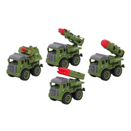 Milisten 1Satz Militärfahrzeug Für Teiliges Inertial Auto Aus Langlebigem Sicher Scharfe Kanten Pädagogisches Für Kreatives Freunden von Milisten
