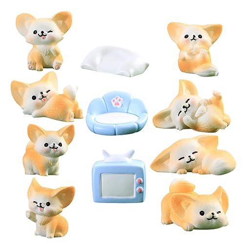 Milisten 1Satz Mini Figuren Harzfuchsdekor Für Sukkulenten Niedliche Deko Für Blumentöpfe Und Mikro Landschaften Resin Ornament Für DIY Projekte Und Puppenhauszubehör Milisten 1Satz Mini Figuren Harzfuchsdekor Für Sukkulenten Niedliche Deko Für Blumentöpfe Und Mikro Landschaften Resin Ornament Für DIY Projekte Und Puppenhauszubehör von Milisten