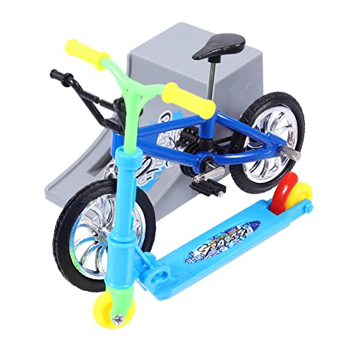 Milisten 1Satz Mini Finger Bike Klappspielzeug für Mini Scooter und Leiter Pädagogisches Kreativität und Fingerfertigkeit für Freizeit und Büro Spaß Milisten 1Satz Mini Finger Bike Klappspielzeug für Mini Scooter und Leiter Pädagogisches Kreativität und Fingerfertigkeit für Freizeit und Büro Spaß von Milisten